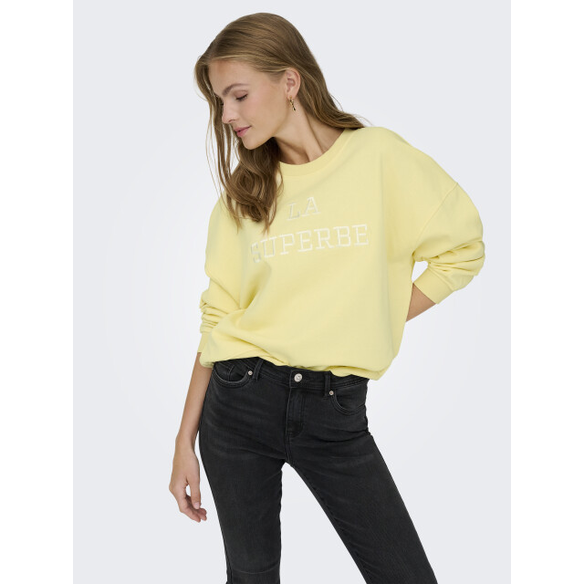 Jacqueline de Yong Jdymesa l/s o-neck emb sweat jrs no 15370526 large