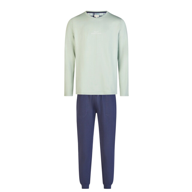 Phil & Co Heren pyjama set lang lichtgroen PH-6108-02 large
