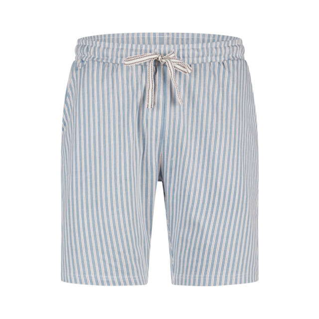 Phil & Co Heren shortama korte pyjama set gestreept PH-6102-02 large