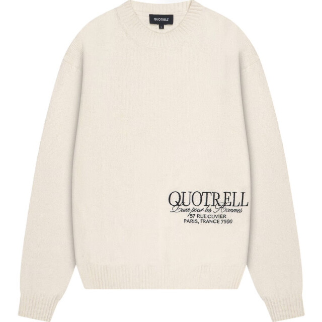 Quotrell Rico knitted crewneck ecru 5219.03.0001 large