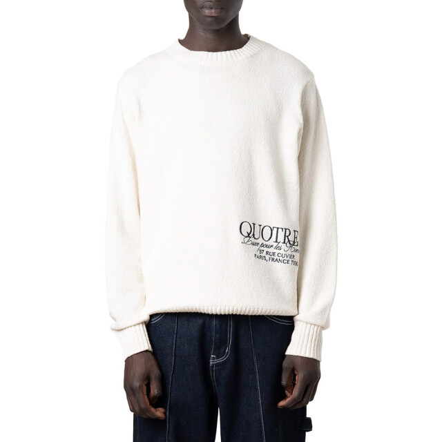 Quotrell Rico knitted crewneck ecru 5219.03.0001 large