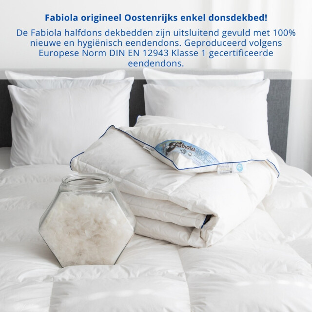Fabiola Oostenrijks dons winterdekbed| halfdons dekbed| luxe en lekker zwaar 3060046 large