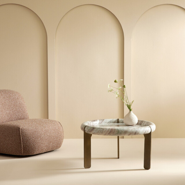 Signature Grote salontafel van marmer en metaal prosper 3330629 large