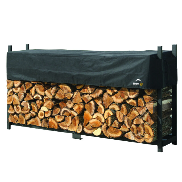 ShelterLogic ® houtopslagrek xl met hoes sl90381 brandhoutrek 36x239x119 cm 3047862 large