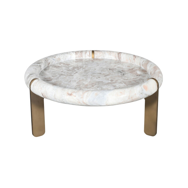 Signature Grote salontafel van marmer en metaal prosper 3330629 large