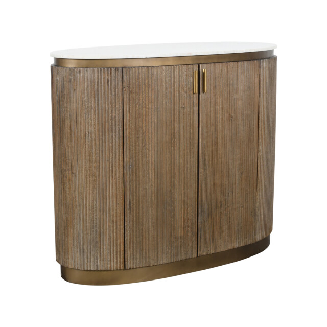 Signature Toonbank van massief hout en marmer buren 3330627 large