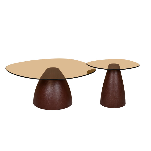 Brix salontafel mylon burgundy 86cm - 3186119 large