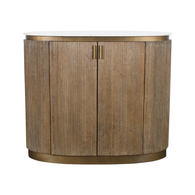 Signature Toonbank van massief hout en marmer buren 3330627 large