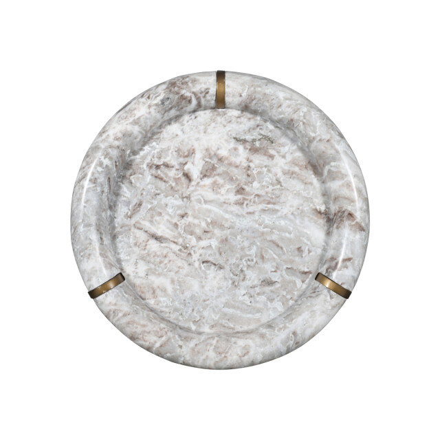 Signature Kleine salontafel van marmer en metaal prosper 3330624 large