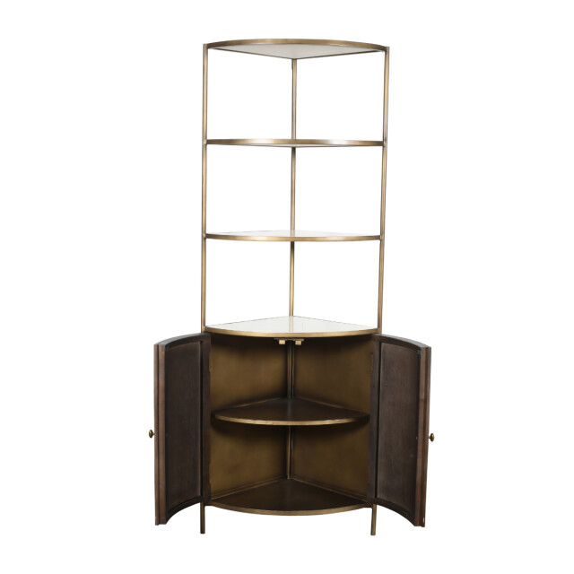 Signature Hoekrek van massief hout en marmer buren 3330628 large