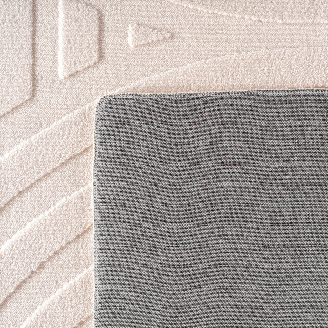 Muratap Japandi vloerkleed art hoogpolig scandinavisch design 3d-effect - 3321954 large