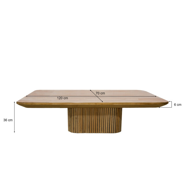 Livingfurn salontafel lausanne 120cm - 3186081 large