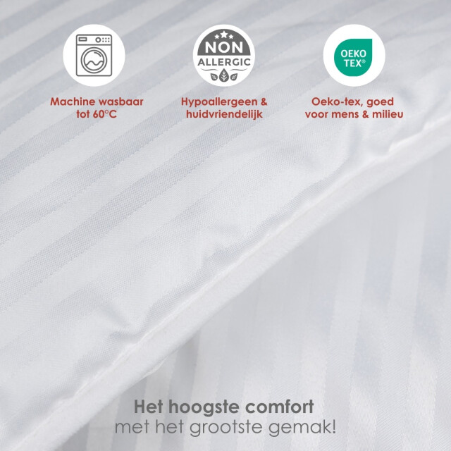 Avenue luxe en makkelijk dekbed zonder overtrek – hoesloos lits-jumeaux dekbed 3291826 large