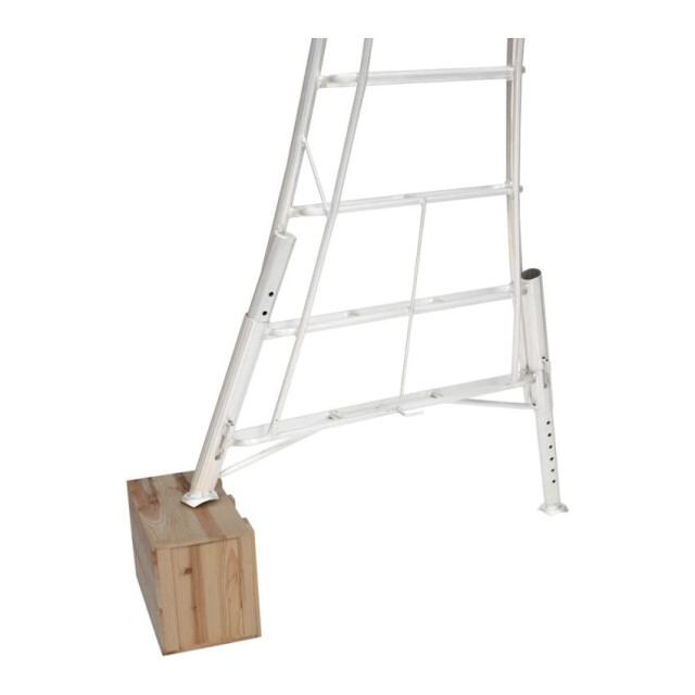 Niwaki Driepoot tuinladder 330 cm verstelbaar/ snoeiladder tripod ladder 3169346 large