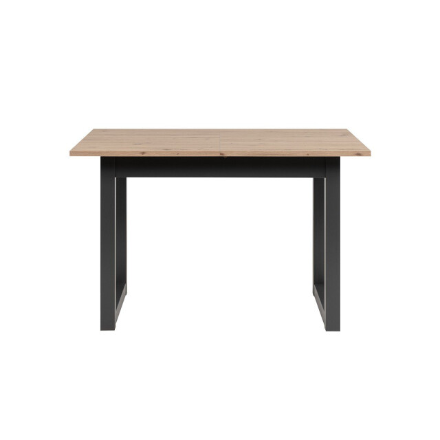 CaliCosy Uitschuifbare eettafel in eiken- en antracietkleur l120/160 cm denver 3333500 large