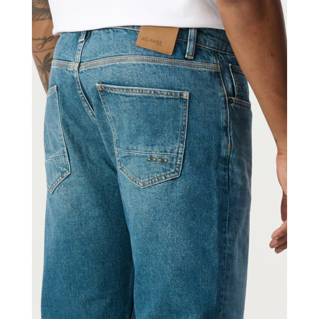 J.C. Rags Jaden beated green blue jeans 100015-001-36/32 large