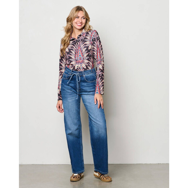 &Co Woman Lotte blouse -black LOTTE PAISLEY BLACK large