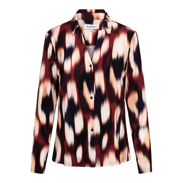 &Co Woman Vayen top faded - VAYEN FADED WINE RED large