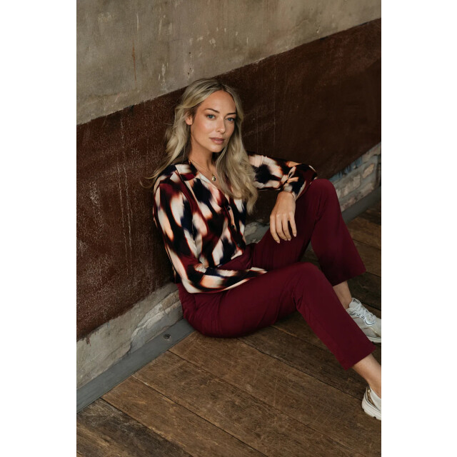 &Co Woman Vayen top faded - VAYEN FADED WINE RED large