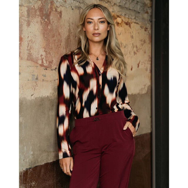 &Co Woman Vayen top faded - VAYEN FADED WINE RED large