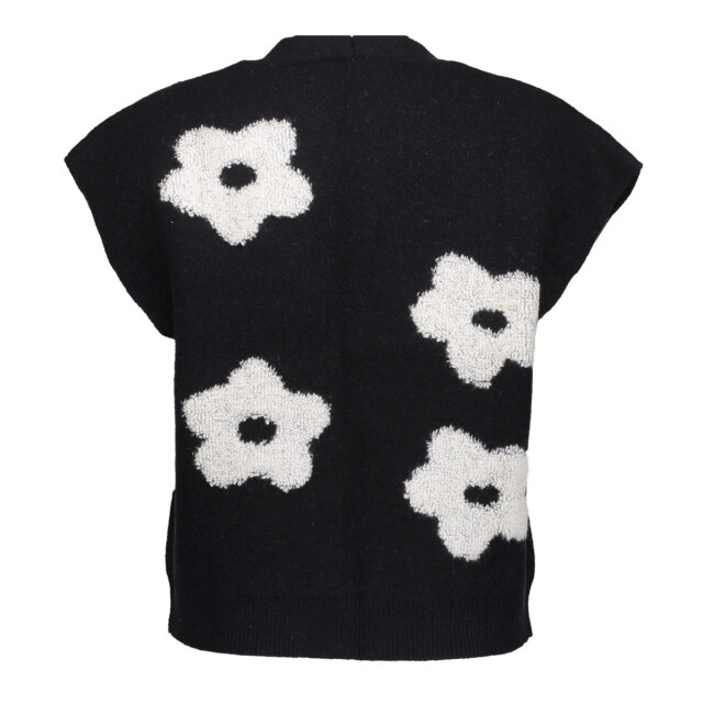 Geisha Vest flower 54514-10 -black 54514-10 large