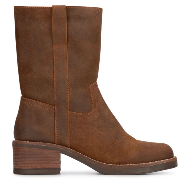 Poelman Ps enkellaars met hak caramel enkellaars met hak dames LPBRAVE-02POE1 large