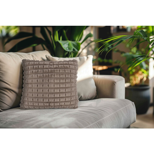 Muratap Harmony soft fluffy kussen 3d effect, hoogpolig, 100% polyester, super soft 3321976 large