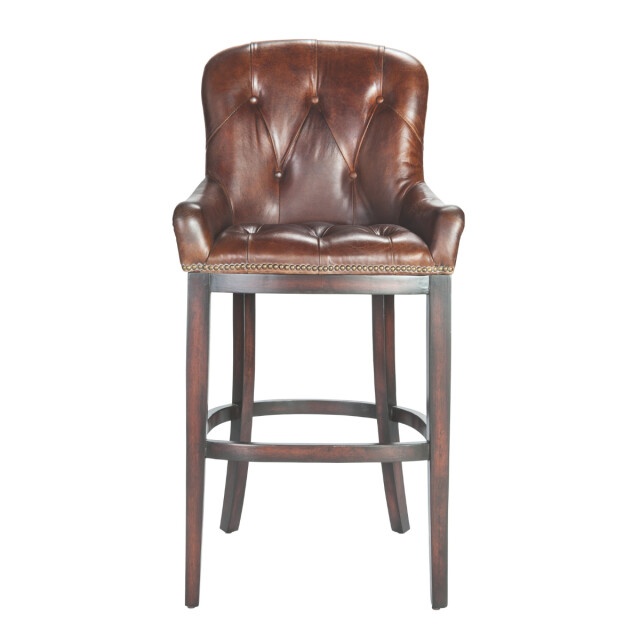 Signature Barkruk van leer 3330642 large