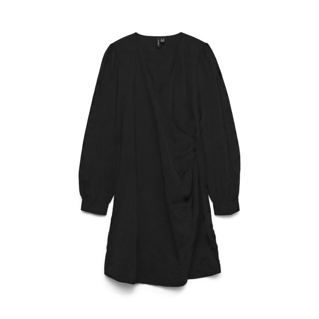 Vero Moda Vmcarla foil l/s short wrap dress w 10335942 large