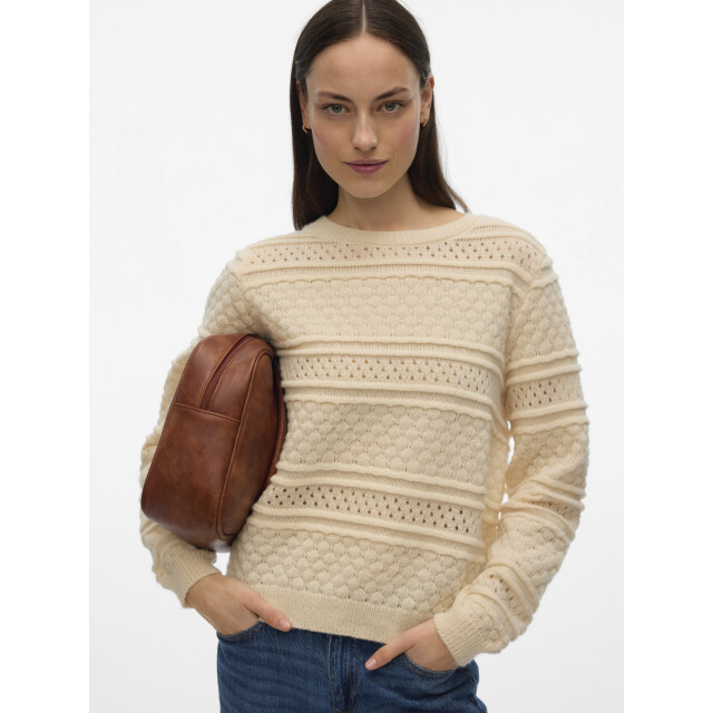Vero Moda Vmleo ls o-neck pullover bf 10331890 large