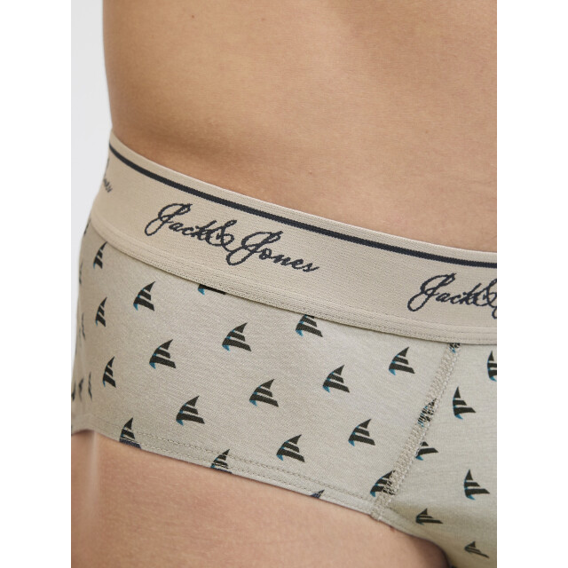 Jack & Jones Heren slips casual briefs jactate 3-pack print 12283408 large