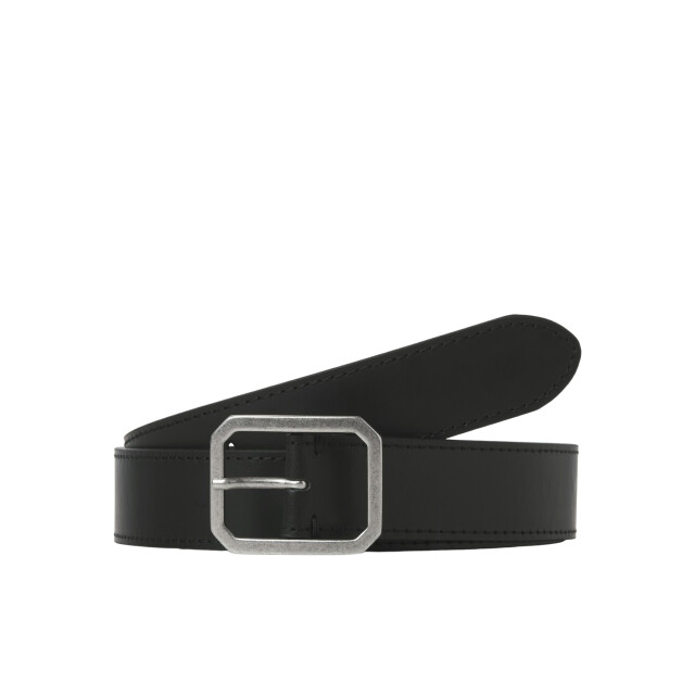 Jack & Jones Heren riem jacsquare leer 12296286-Black large