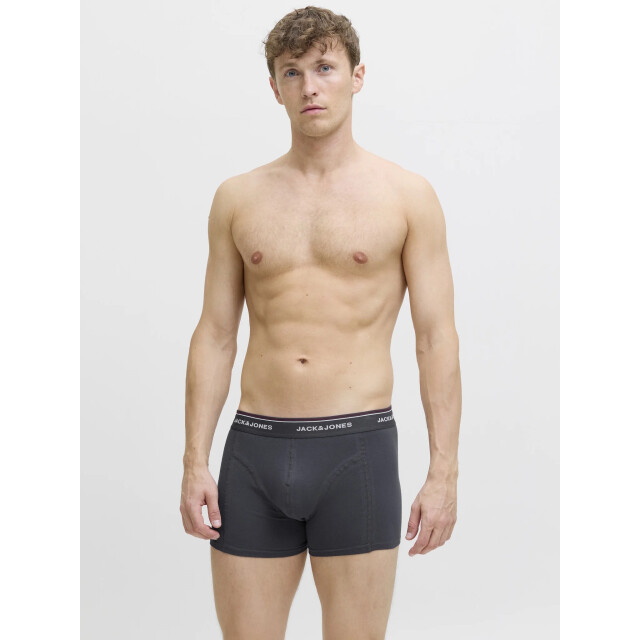 Jack & Jones Heren boxershorts trunks jacavery effen 5-pack 12285182 large
