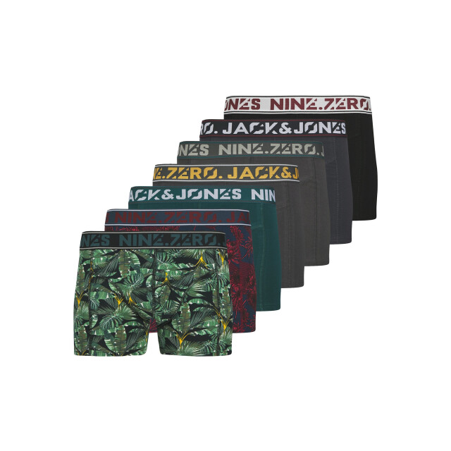 Jack & Jones Heren boxershorts trunks jackendric 7-pack color 12283395 large