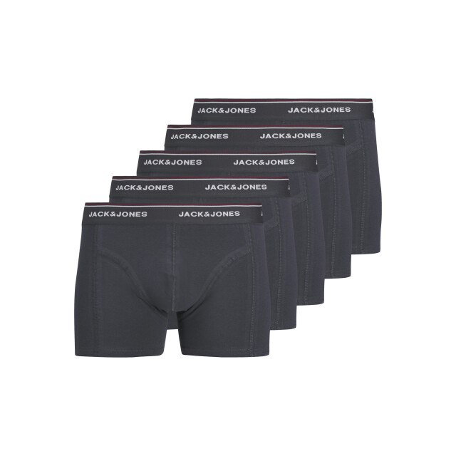 Jack & Jones Heren boxershorts trunks jacavery effen 5-pack 12285182 large