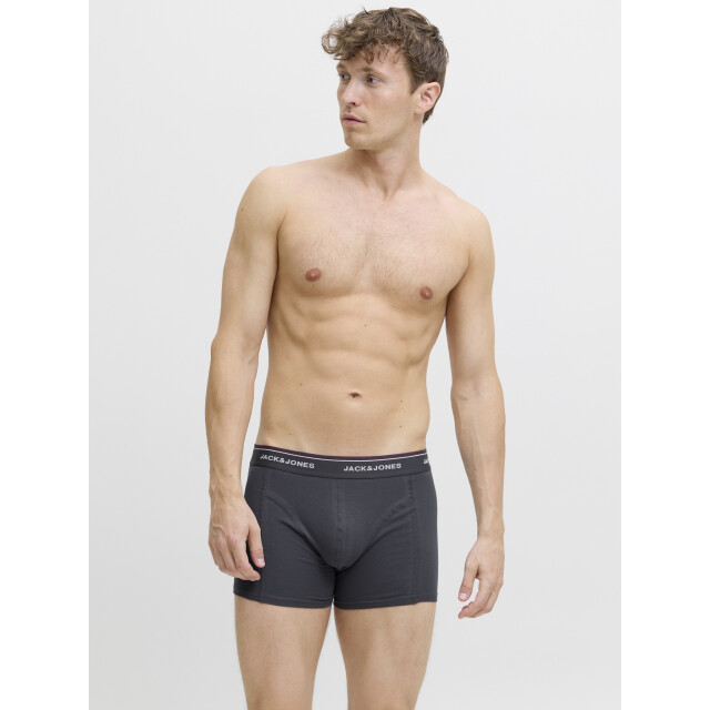 Jack & Jones Heren boxershorts trunks jacavery effen 5-pack 12285182 large