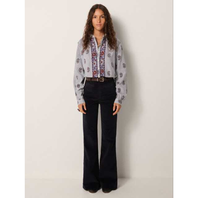 Maison Hotel Sophie blouse striped meadow Sophie blouse large