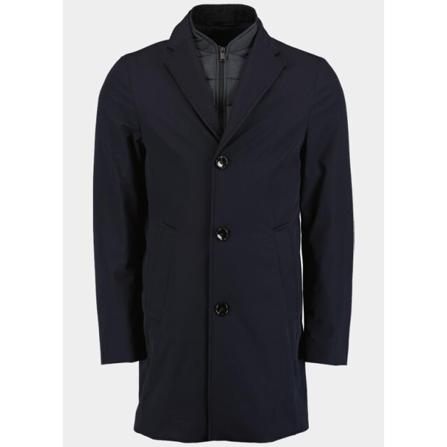 Mario Fiorenzo Wollen jas harvey 5001h/1 navy 199206 large