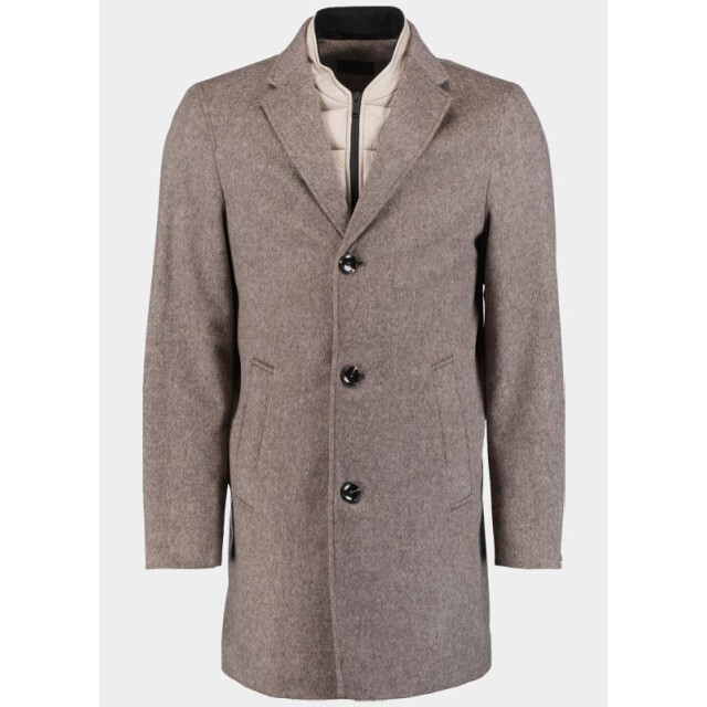 Mario Fiorenzo Wollen jas hans, 100% wol met nylon inlay 9082h/3 brown 199204 large