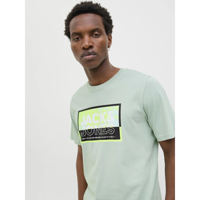 Jack & Jones Jcologan summer print tee 12283825 large