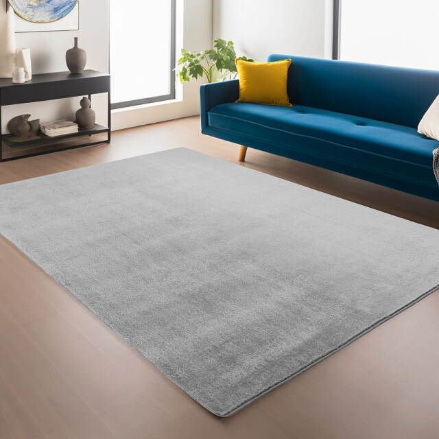 Muratap Joy effen soft vloerkleed – 100% polyester – anti-slip - 120x160 cm 3333901 large