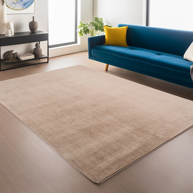 Muratap Joy effen soft vloerkleed – 100% polyester – anti-slip - 60x100 cm 3334000 large