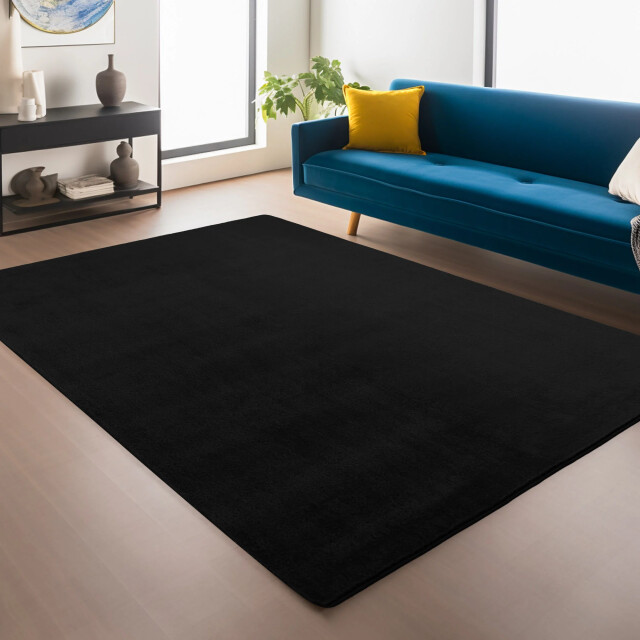 Muratap Joy effen soft vloerkleed – 100% polyester – anti-slip - 200x280 cm 3333981 large