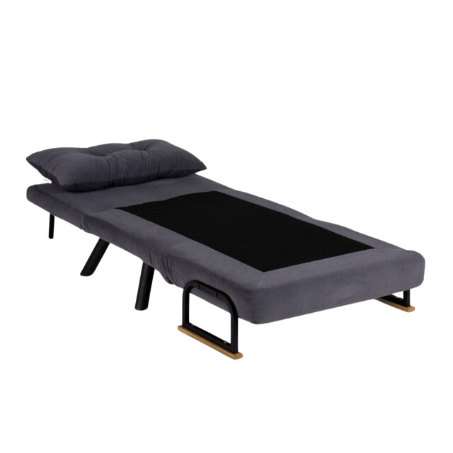 CaliCosy Slaapfauteuil in stof met metalen poten l67 cm sando 3178549 large