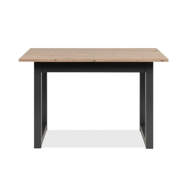 CaliCosy Uitschuifbare eettafel in eiken- en antracietkleur l120/160 cm denver 3333500 large