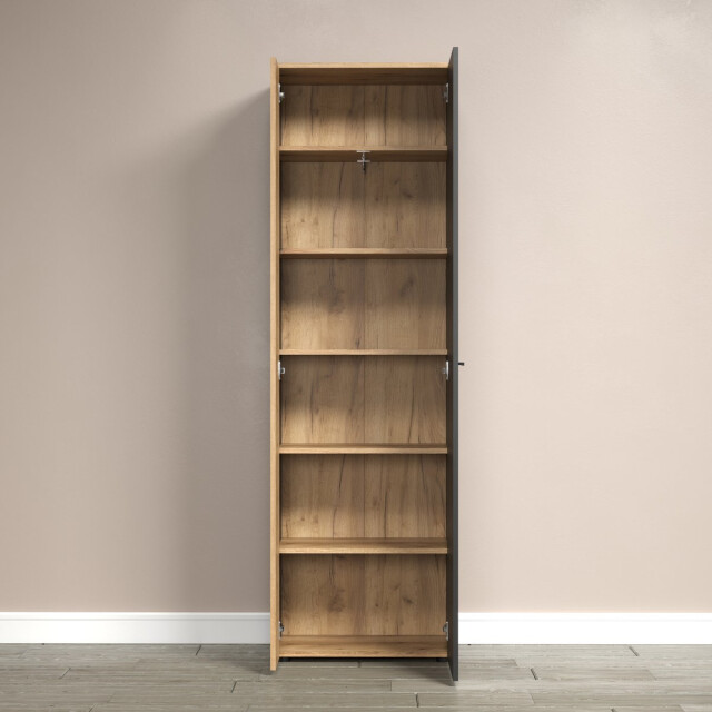 CaliCosy Armoire dentrée 2 porte l60 cm esteban 3335633 large