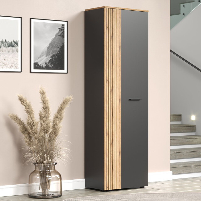 CaliCosy Armoire dentrée 2 porte l60 cm esteban 3335633 large