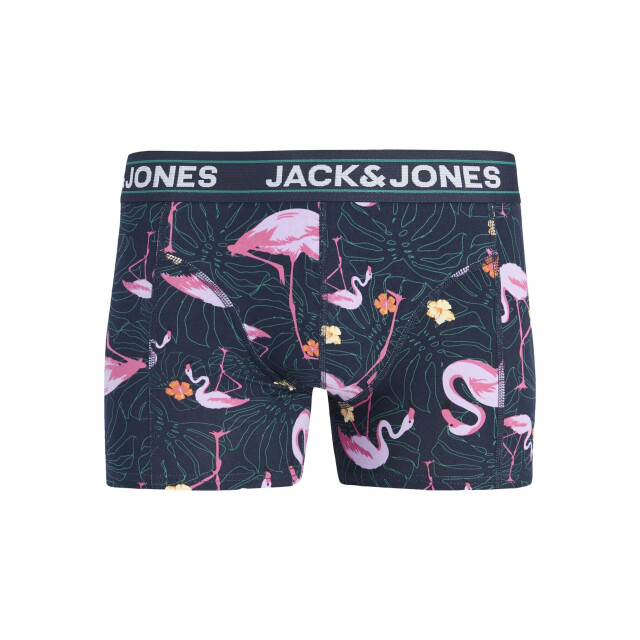 Jack & Jones Heren boxershorts trunks jacandy 3-pack flamingo print 12295173 large