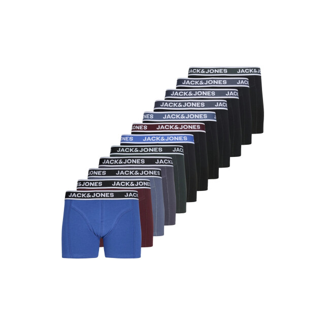 Jack & Jones Heren boxershorts trunks jactroy 12-pack multicolor 12295194 large