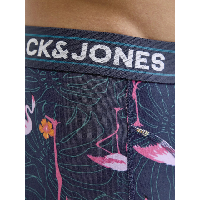 Jack & Jones Heren boxershorts trunks jacandy 3-pack flamingo print 12295173 large